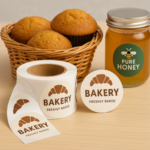 Picture of Roll Label - Circle