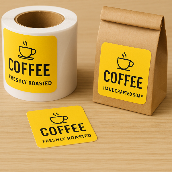 Picture of Roll Label - Rounded Corners