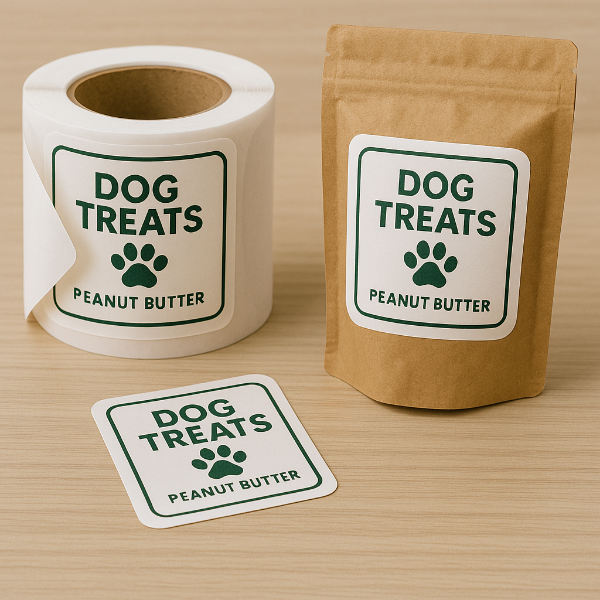 Picture of Roll Label - Rounded Corners
