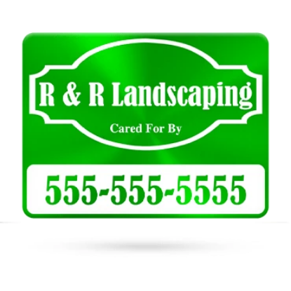 Picture of Aluminum Yard Sign