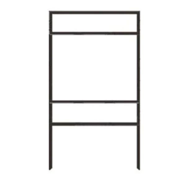 Picture of 18"h x 24"w Metal Frame - 2 riders (Black)