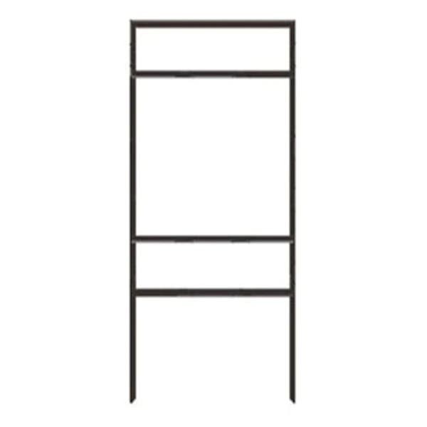 Picture of 30"h x 24"w Metal Frame  - 2 riders (Black)