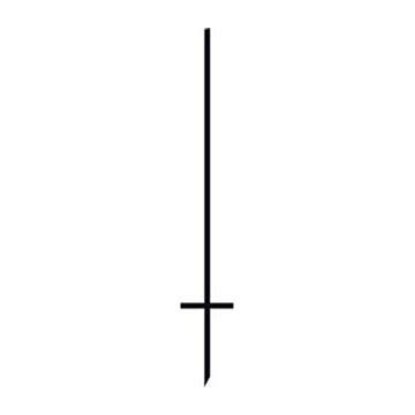 Picture of 46" Stepper Stake (Black)