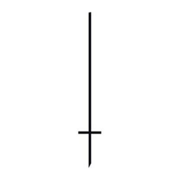 Picture of 46" Stepper Stake (Black)