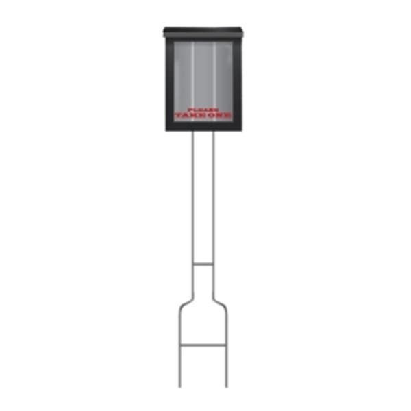 Picture of Brochure Box With Stake (Black)