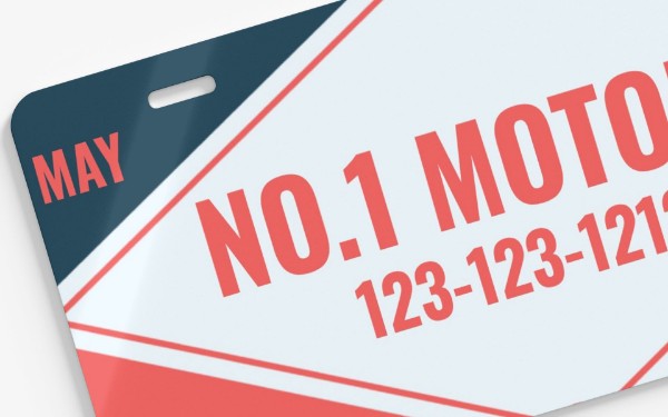 Picture of License Plates