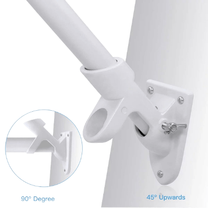 Picture of Adjustable Aluminum Flagpole Bracket