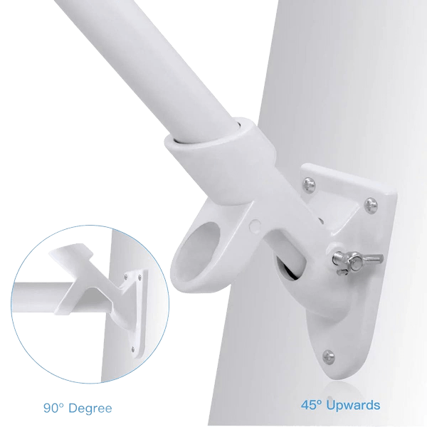 Picture of Adjustable Aluminum Flagpole Bracket