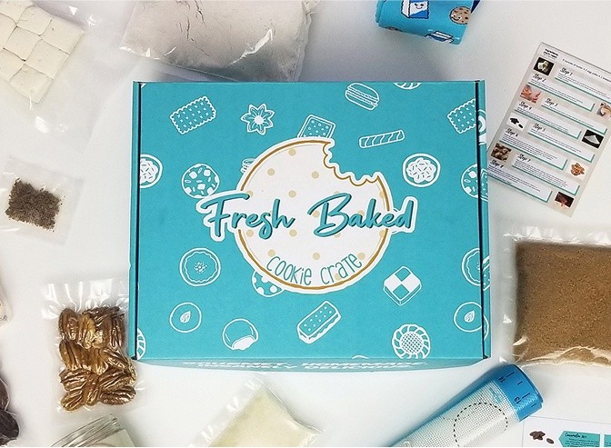 Custom printed display mailer box example