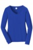 Picture of Port & Company® Women’s Long Sleeve Fan Favorite V-Neck
