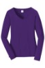 Picture of Port & Company® Women’s Long Sleeve Fan Favorite V-Neck