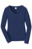 Picture of Port & Company® Women’s Long Sleeve Fan Favorite V-Neck