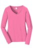 Picture of Port & Company® Women’s Long Sleeve Fan Favorite V-Neck