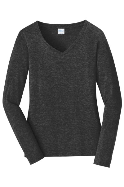 Picture of Port & Company® Women’s Long Sleeve Fan Favorite V-Neck