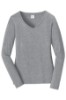 Picture of Port & Company® Women’s Long Sleeve Fan Favorite V-Neck