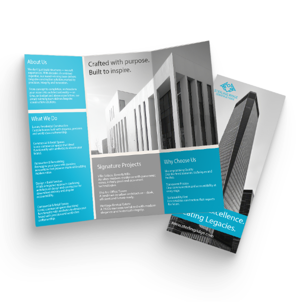 Picture of Custom Tri-fold Brochures