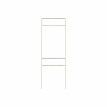 Picture of 24"h x 18"w Metal Frame - 2 riders (White)