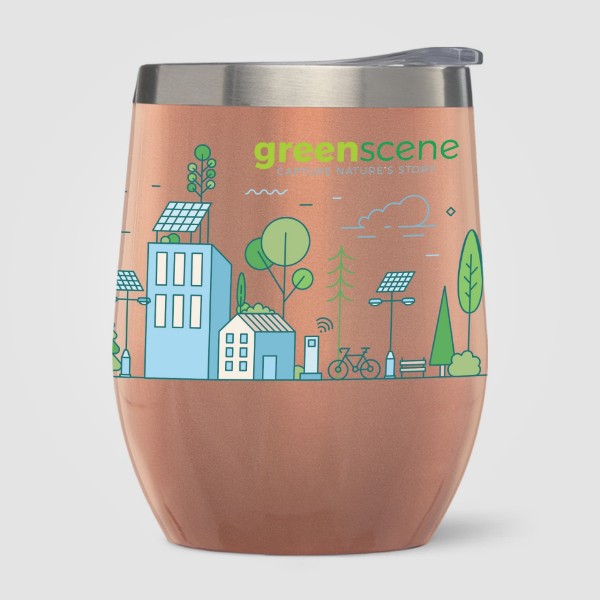 Picture of Escape - 11 oz. Double-Wall Stainless Wine Cup