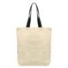 Picture of Tonga - 5 oz Natural Cotton Tote w/ Color Straps