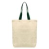 Picture of Tonga - 5 oz Natural Cotton Tote w/ Color Straps