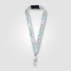 Picture of Breakaway Sublimated Lanyard with Swivel Bulldog Clip Attachment