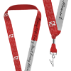 Picture of Sublimated Lanyard with Swivel Bulldog Clip Attachment