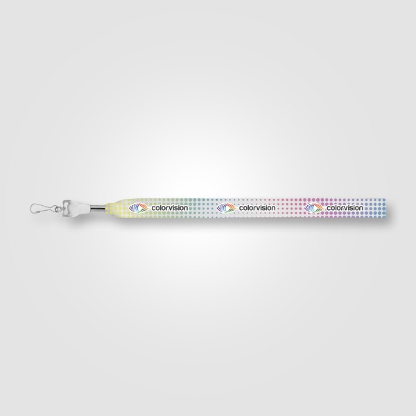 Picture of Sublimated Lanyard with Swivel J Hook Attachment