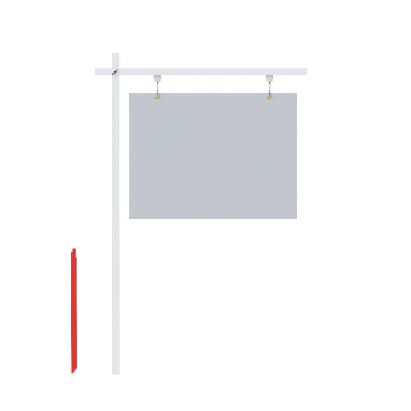 Picture of Mini Real Estate Post - White